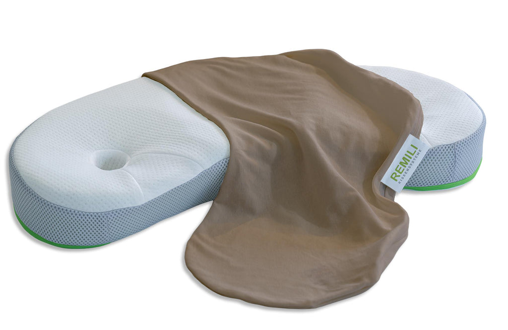 REMILI Schonbezug in Beige für ergonomisches Kissen